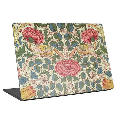 William Morris Rose Universal Laptop 12in (9.8 x 6.8in) Skin